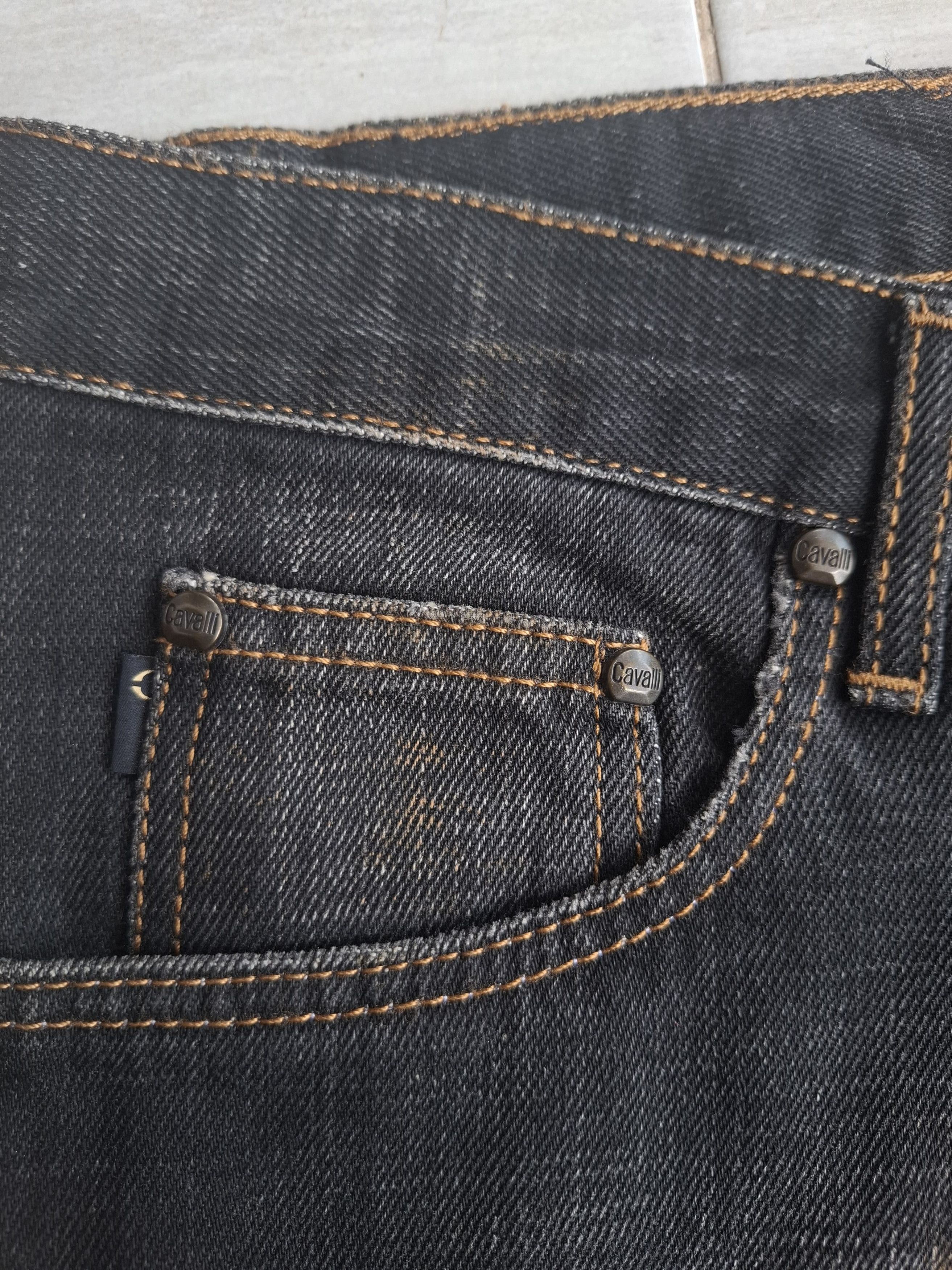 Just Cavalli Just cavalli brown denim painted Size US 31 - 6 Thumbnail