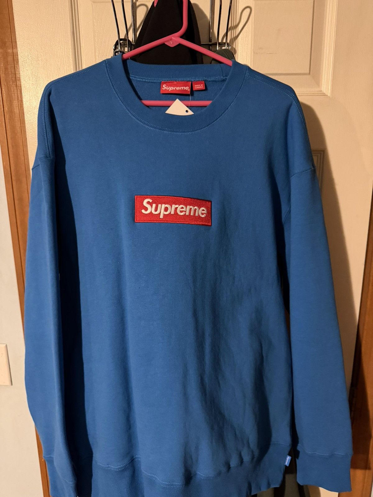 Supreme Supreme “prada” logo crewneck | Grailed