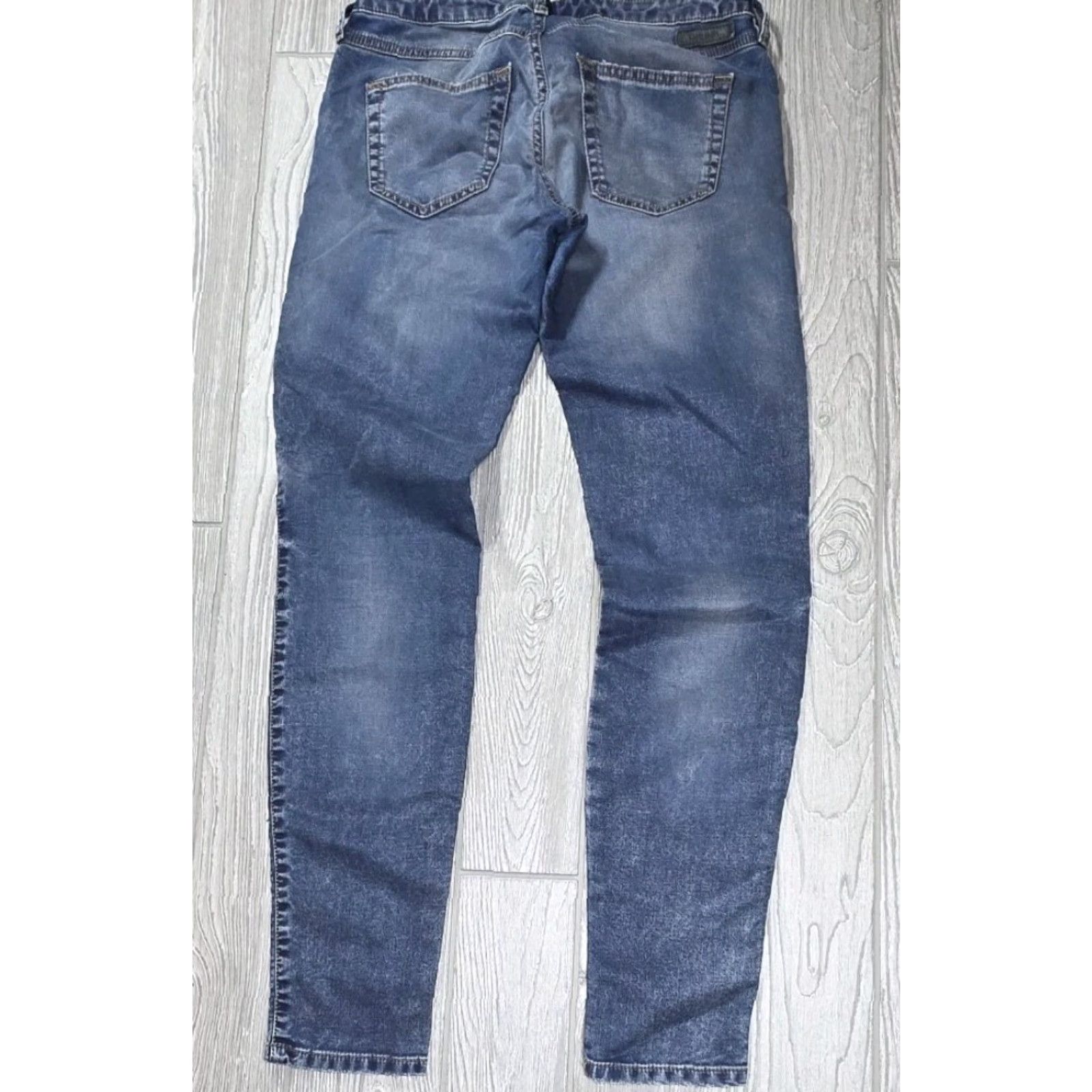 Diesel DIESEL GRACEY NE 069FG Womens Denim Stretch Slim 29x32 Tapered Jeans Sweatpants Denim Powerhouse Size 29" - 4 Thumbnail