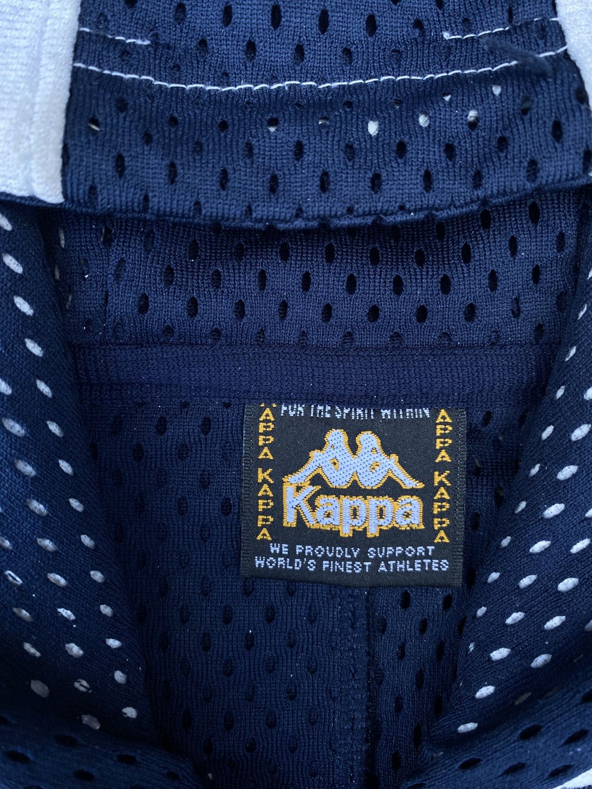 Kappa × Vintage Vintage 90’s Kappa speellout mssh blend baggy hoodies Size US L / EU 52-54 / 3 - 8 Thumbnail