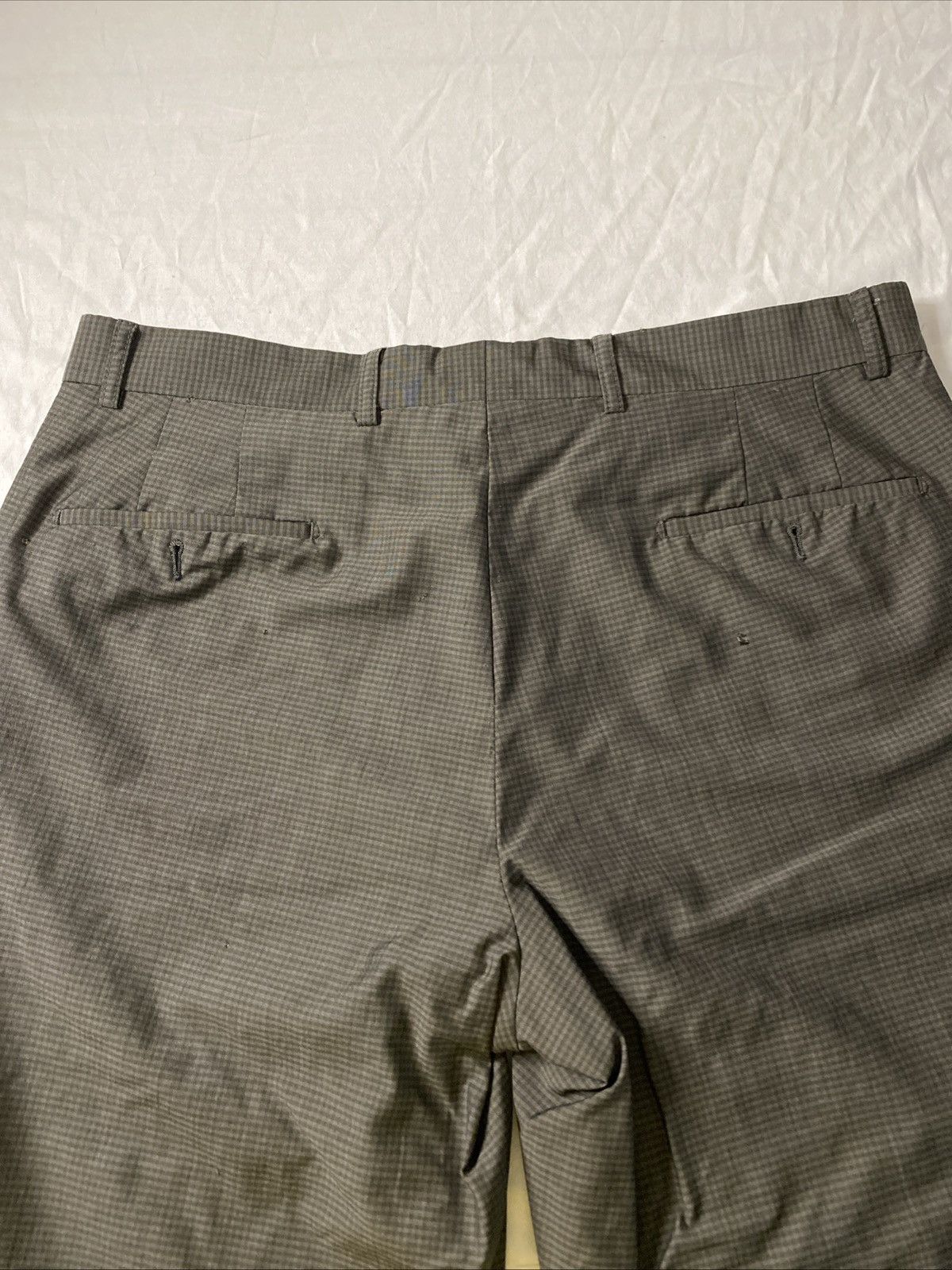 Luxe Zignone Linea Naturale Luxe Gray Mens Pants Sz 36 *DEFECT* Size US 36 / EU 52 - 8 Thumbnail