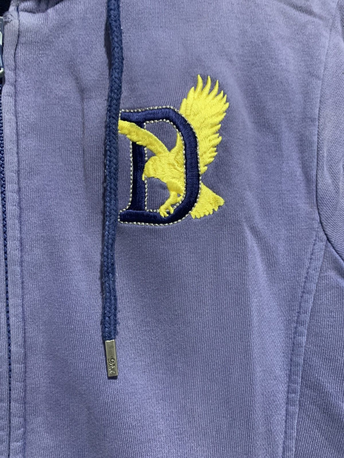 Japanese Brand Dohc Vintage Sunfaded Distressed Poem Zip Jacket Hoodie Size US L / EU 52-54 / 3 - 5 Thumbnail