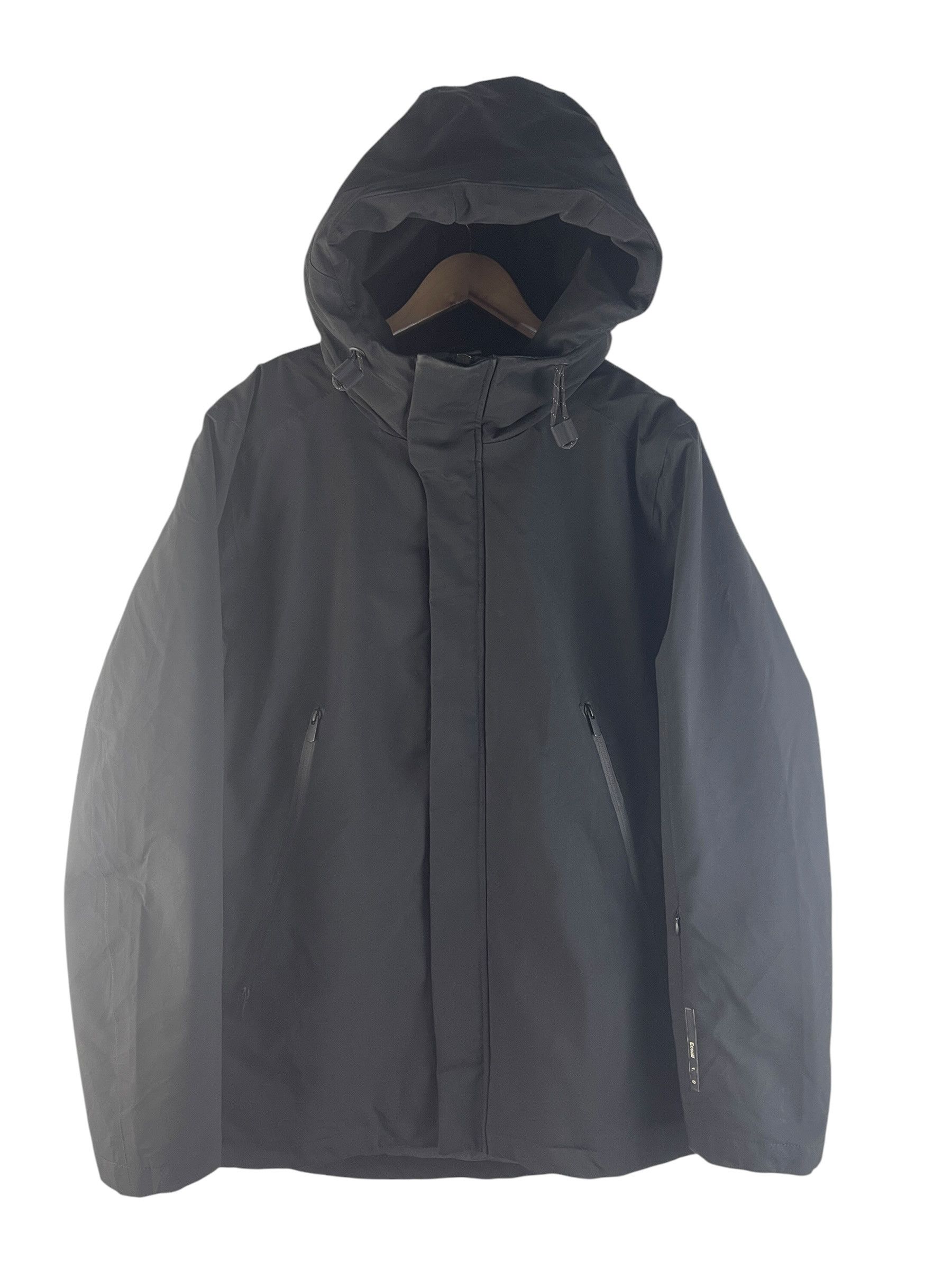 ECOALF Ecoalf Hooded Insulated Jacket Black Minimal Techwear Park Size US L / EU 52-54 / 3 - 2 Thumbnail