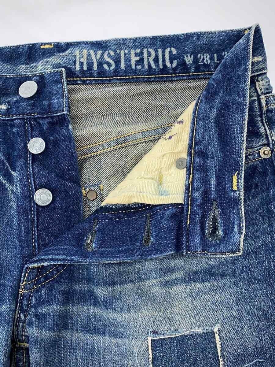 Hysteric Glamour Studded Distressed Jeans Size US 28 / EU 44 - 3 Thumbnail