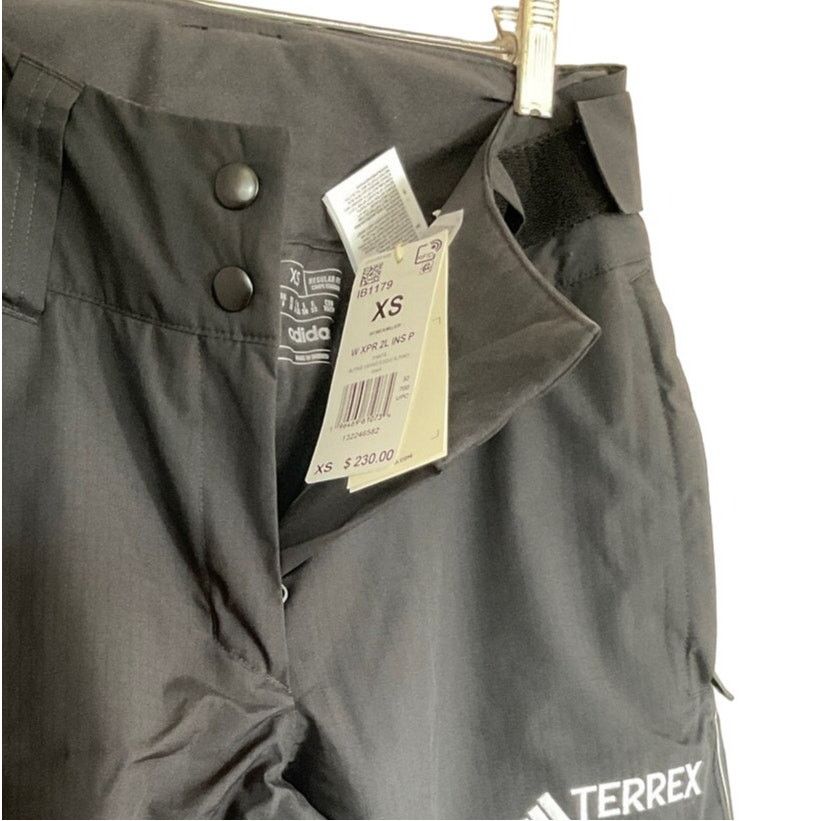 Adidas Adidas Terrex Xperior 2L Insulated Black Pants Women's Sz XS Size 26" / US 2 / IT 38 - 8 Thumbnail