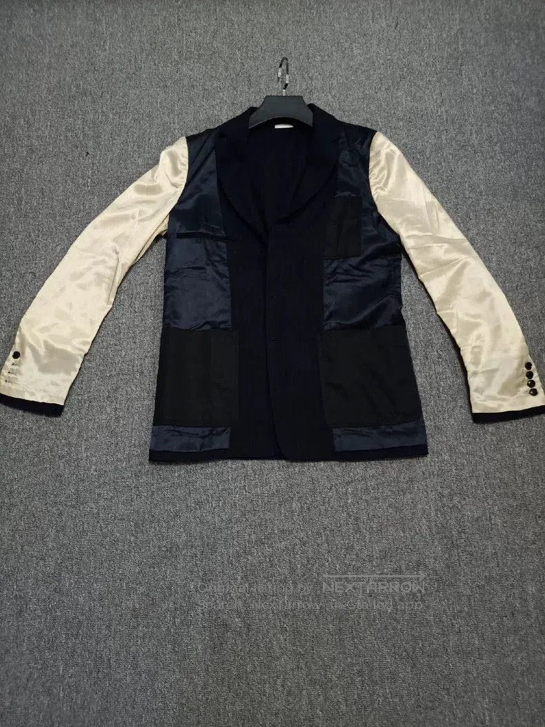 Dries Van Noten 17SS Floral Patchwork Blazer.