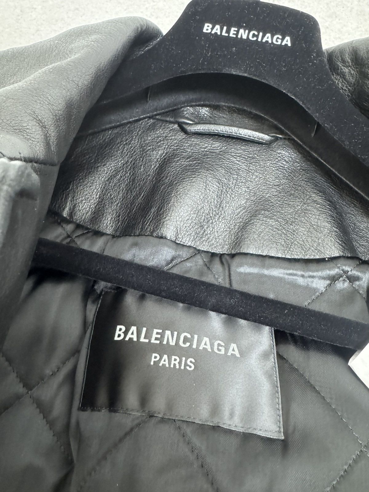 Balenciaga Balenciag 23SS Uniform Leather jacket Size US M / EU 48-50 / 2 - 5 Thumbnail