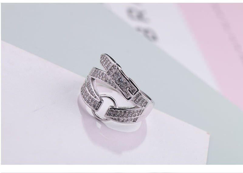 Jewelry Creative Belt Rings Size ONE SIZE - 2 Thumbnail