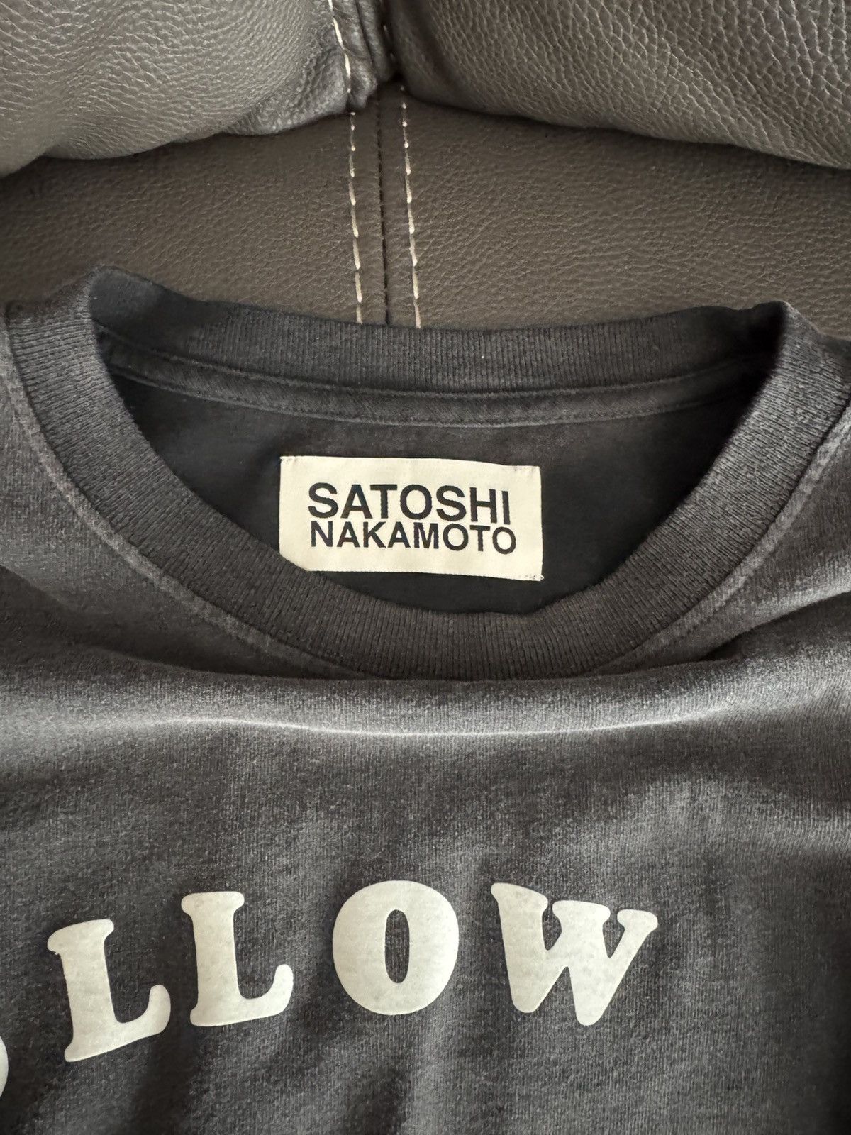 Satoshi Nakamoto Satoshi Nakamoto Grey Sweat shirt Size US L / EU 52-54 / 3 - 3 Thumbnail