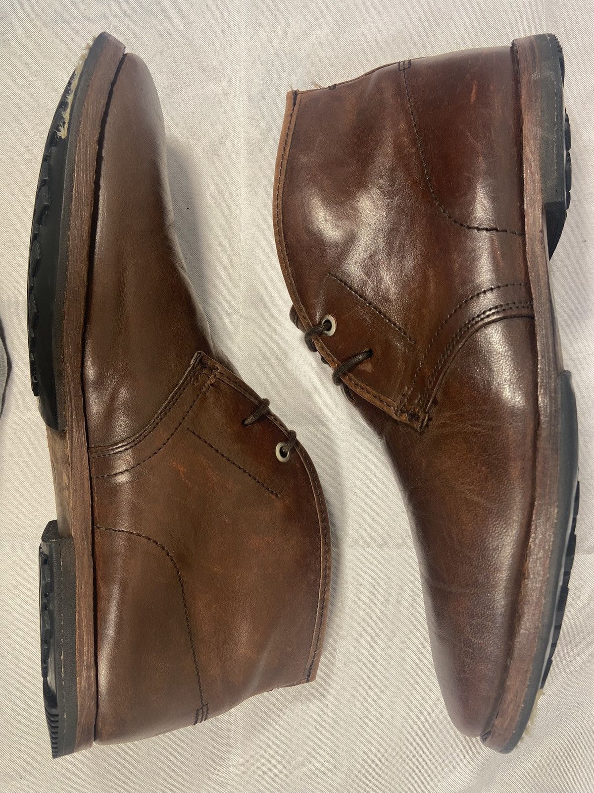 Timberland Wodehouse Lost History Brown Leather Chukka Size US 9 / EU 42 - 4 Thumbnail