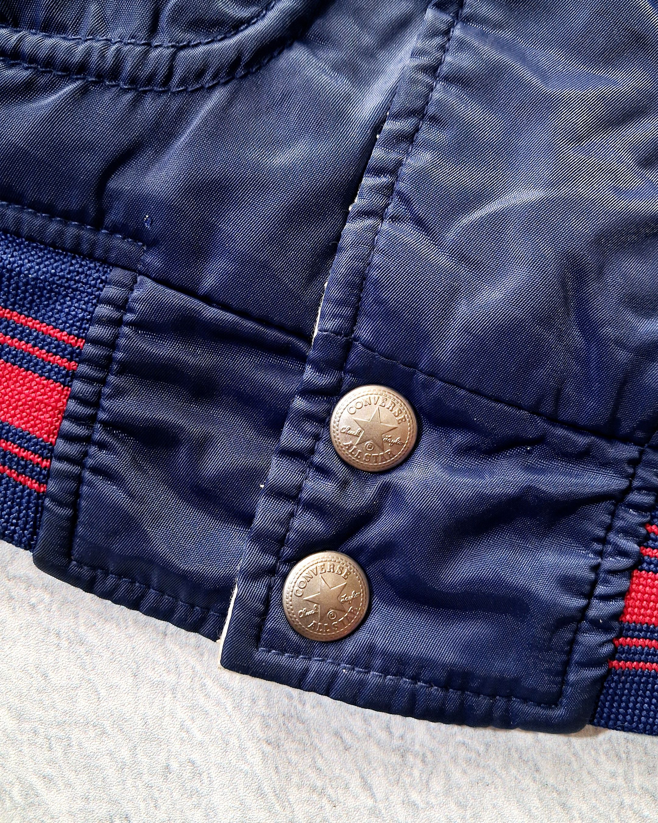 Converse CONVERSE NYLON SLEEVE VARSITY BUTTON JACKET REVERSIBLE Size US XL / EU 56 / 4 - 13 Thumbnail