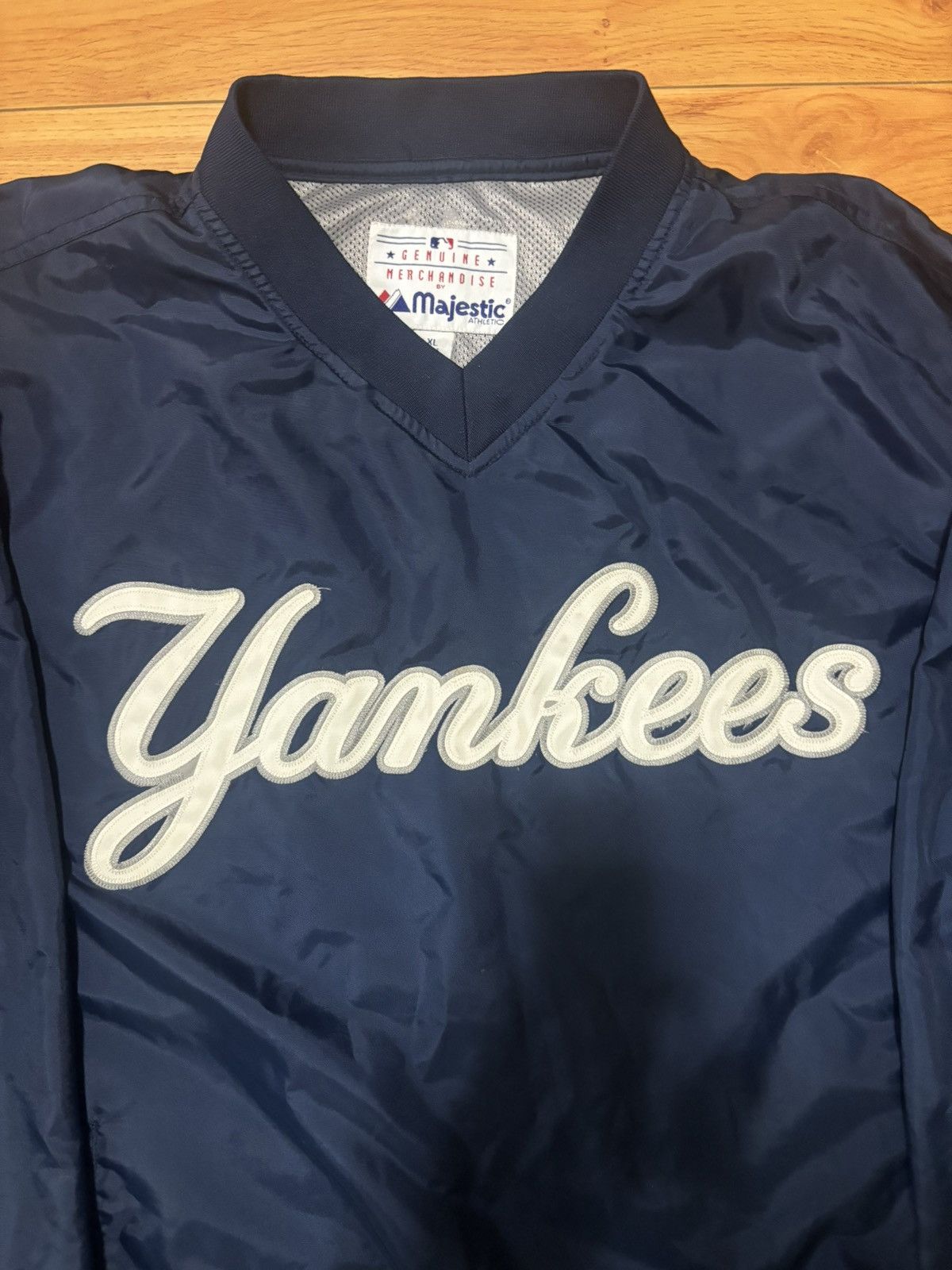 Majestic New York Yankees Majestic Pullover Size US XL / EU 56 / 4 - 4 Thumbnail