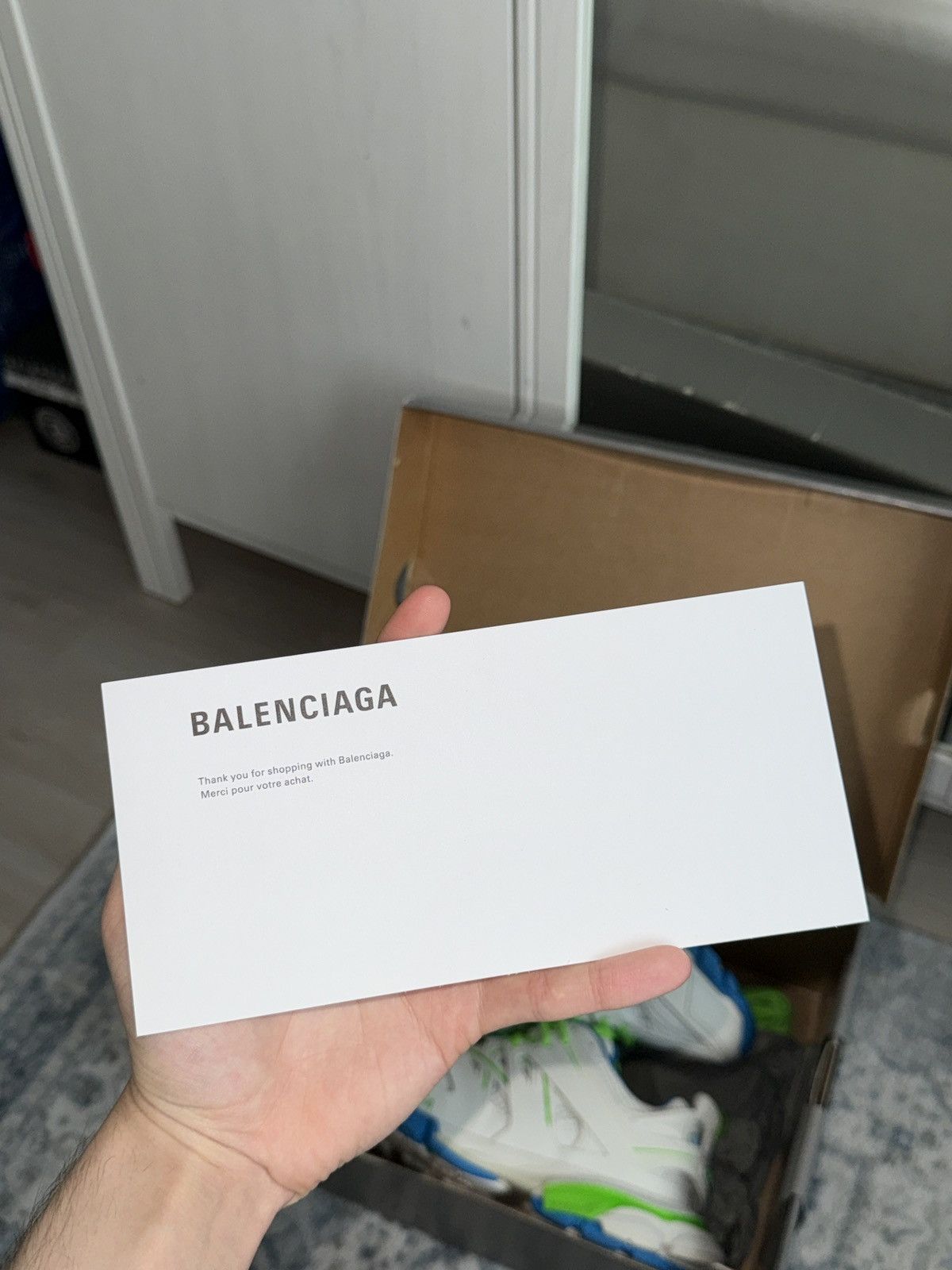 Balenciaga Balenciaga Track WHITE/GREEN/BLUE Size US 7 / EU 40 - 14 Thumbnail