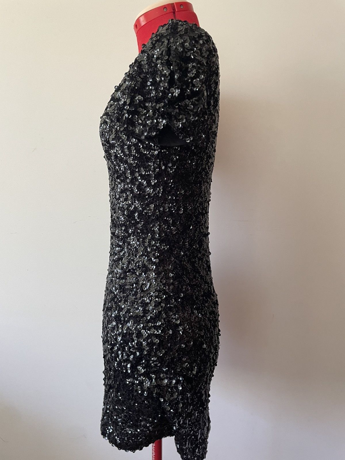 Other Caroline Morgan Sequinned Cocktail Dress Size M / US 6-8 / IT 42-44 - 2 Thumbnail