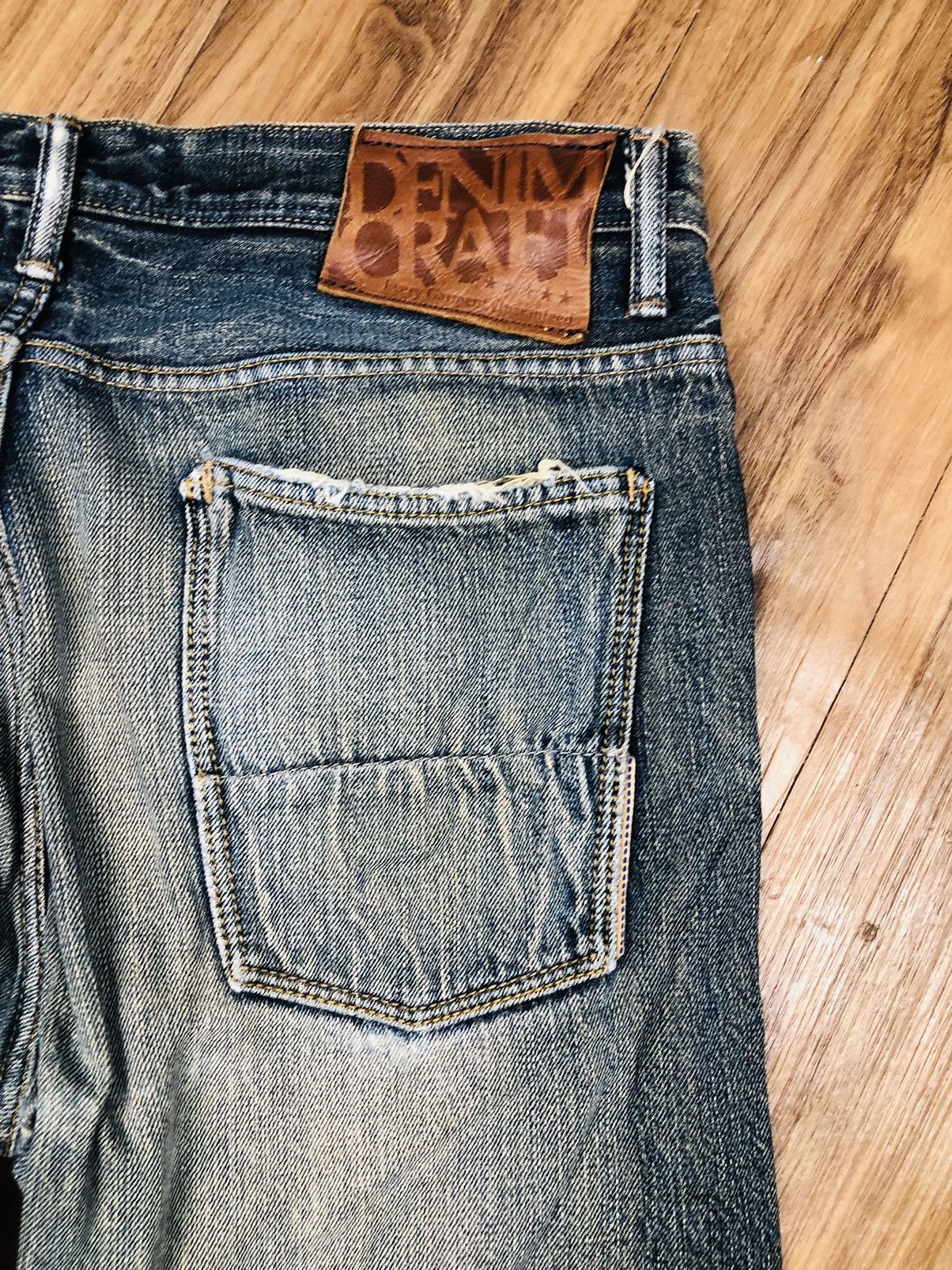 Japanese Brand Denim Craft Distressed Jeans (33) Size US 33 - 16 Thumbnail