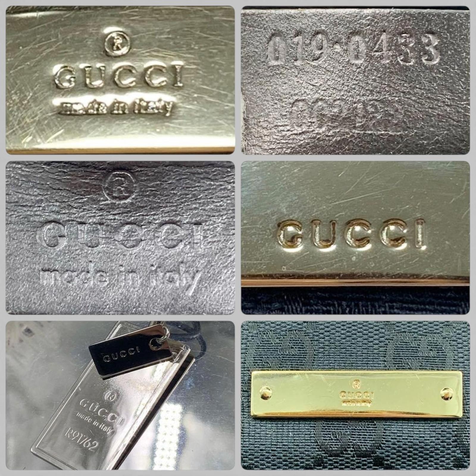 Gucci Gucci - Women's Black GG Canvas Shoulder Bag Size ONE SIZE - 5 Thumbnail
