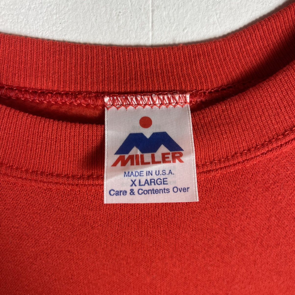 Vintage Vintage 80s Jingle Bells Christmas Crewneck Sweatshirt Red Size US L / EU 52-54 / 3 - 7 Thumbnail