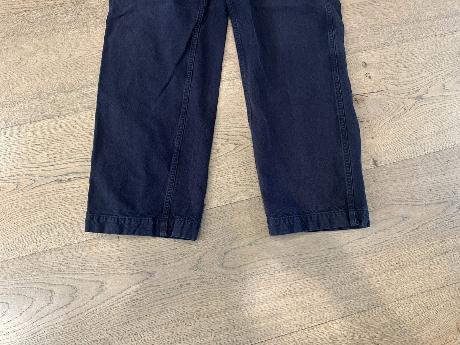 Visvim Visvim Wide Chino Pants Navy 3 Size US 34 / EU 50 - 4 Thumbnail