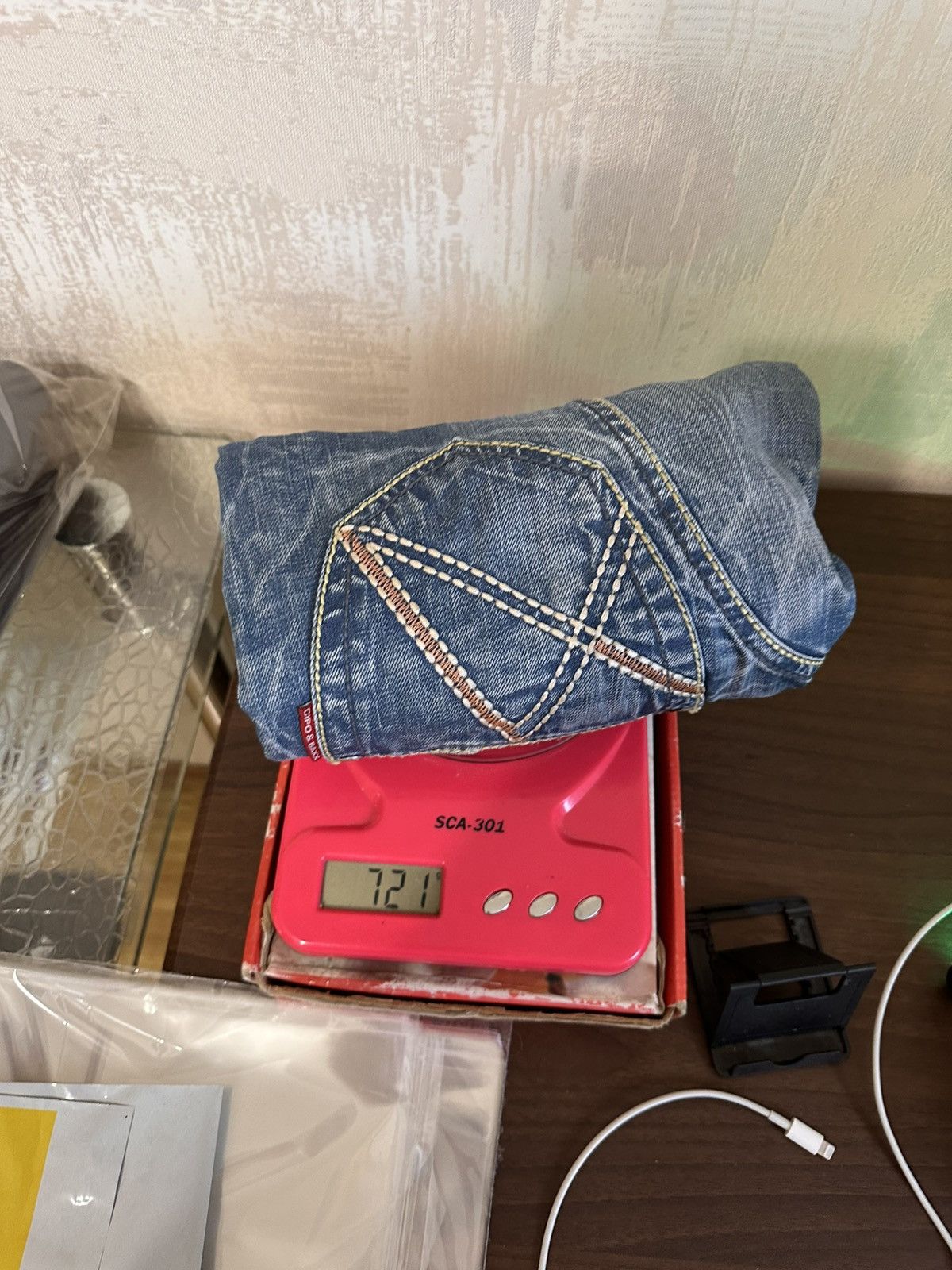 Le Grande Bleu (L.G.B.) 🔥 Cipo Baxx Crazy Y2K Jeans Denim LGB If Six Was Nine Japan Size US 29 - 12 Thumbnail