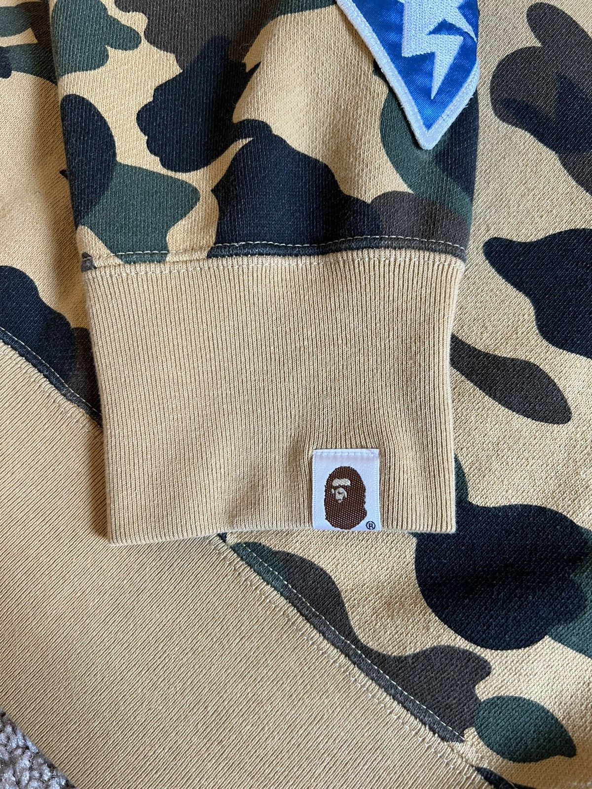 Bape 1st Camo Patched Shark Full Zip Hoodie Size US M / EU 48-50 / 2 - 9 Thumbnail