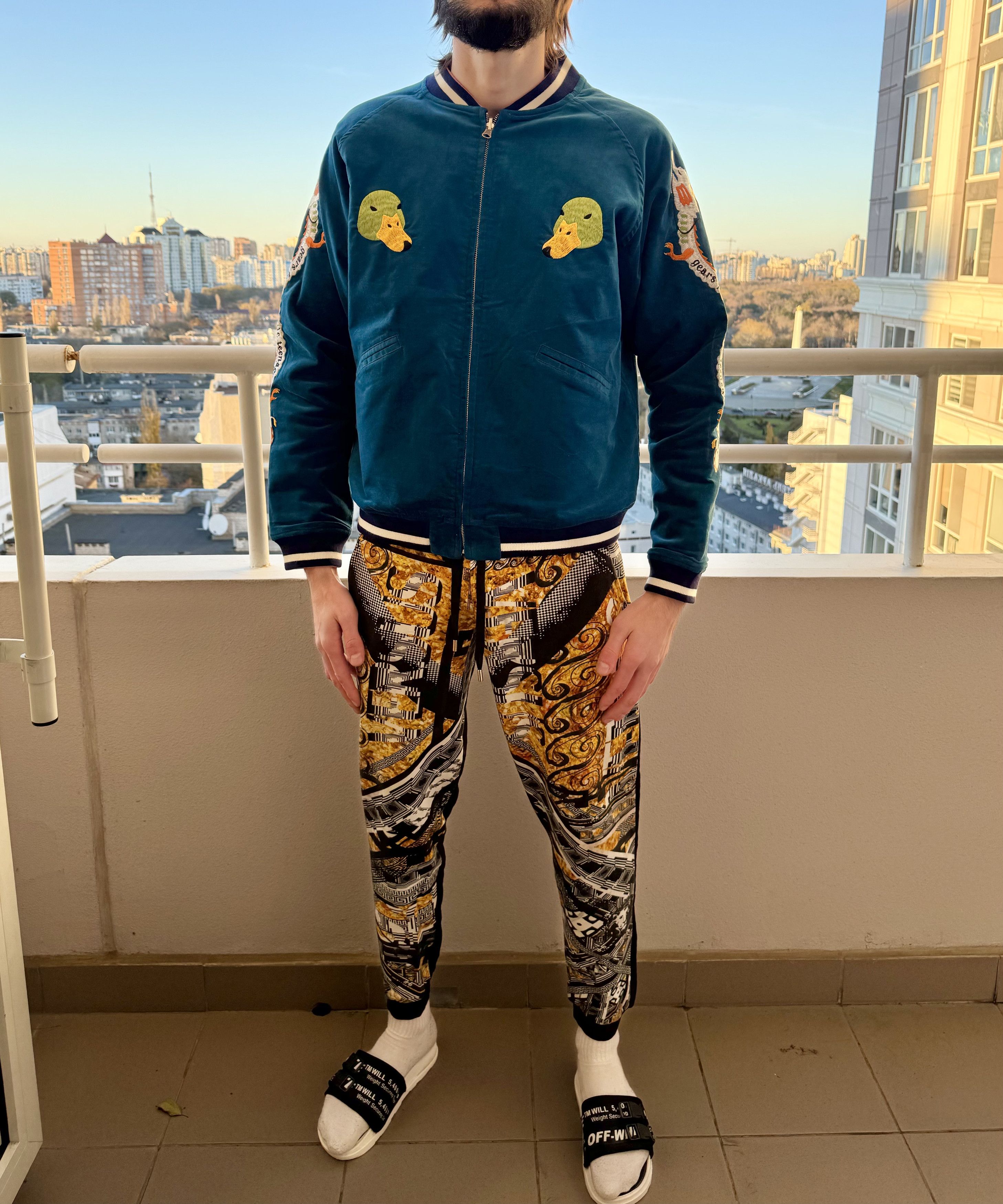 Human Made HUMAN MADE Reversible Souvenirs Yokosuka Bomber Jacket Size US M / EU 48-50 / 2 - 3 Thumbnail