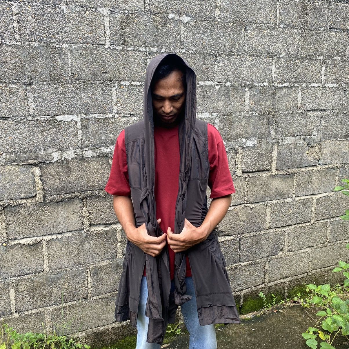 Japanese Brand Vintage Eiko Kondo Hoodie Cardigan Size 42 Brown Colour Size M / US 6-8 / IT 42-44 - 1 Thumbnail