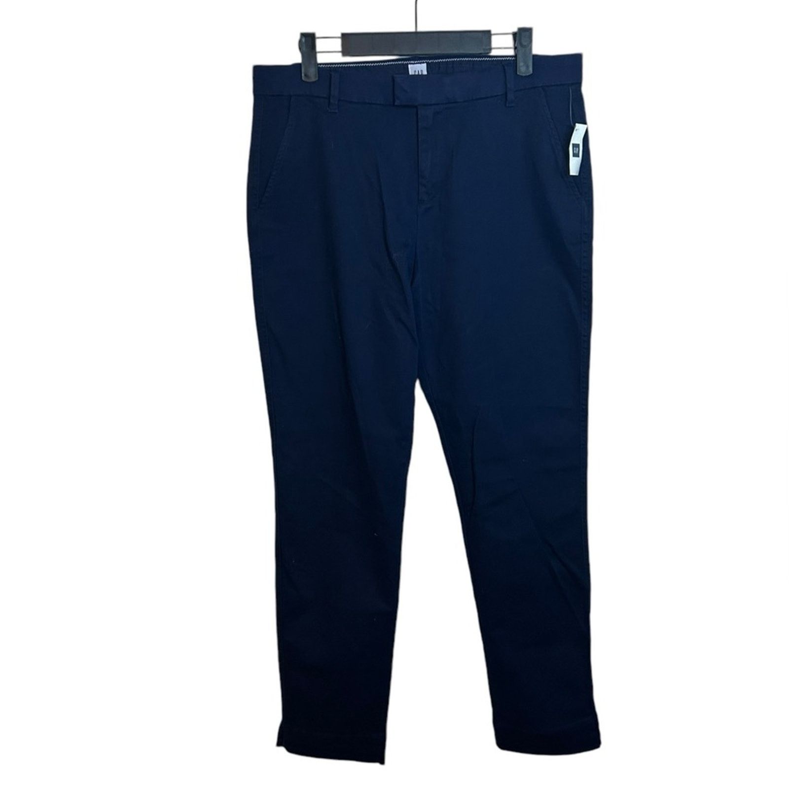 Gap NWT Gap Navy Blue Slim Crop Uniform Pants Size 30" / US 8 / IT 44 - 1 Thumbnail