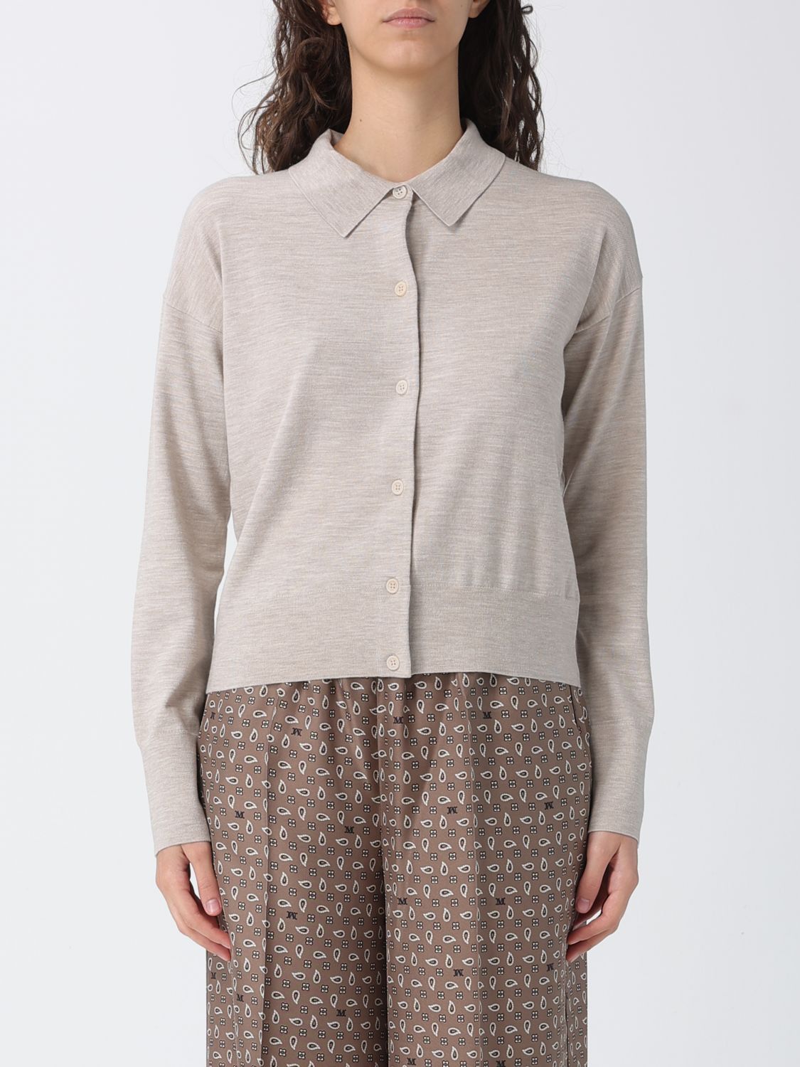 Max Mara Max Mara Sweater Woman Blue Size M / US 6-8 / IT 42-44 - 1 Thumbnail