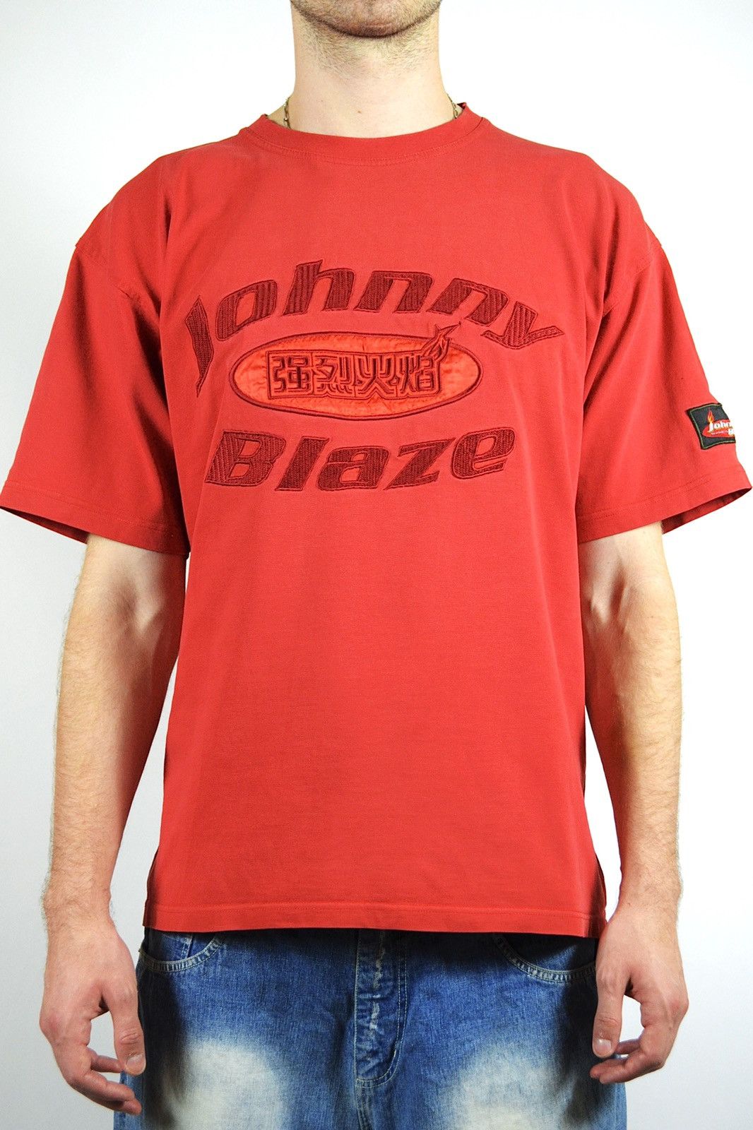 Rap Tees Rare 90s Vintage Johnny Blaze Wu Tang Clan Japanese Tee Size US L / EU 52-54 / 3 - 2 Thumbnail
