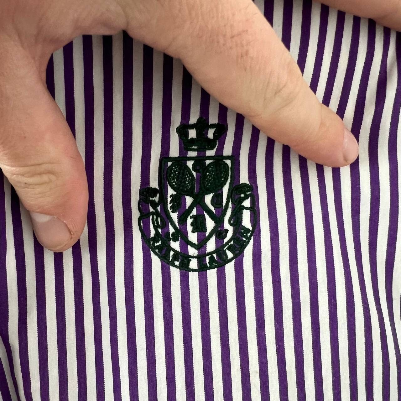 Polo Ralph Lauren Vintage Polo Ralph Lauren Shirt Striped Old Money Y2k Style Size US XL / EU 56 / 4 - 3 Thumbnail
