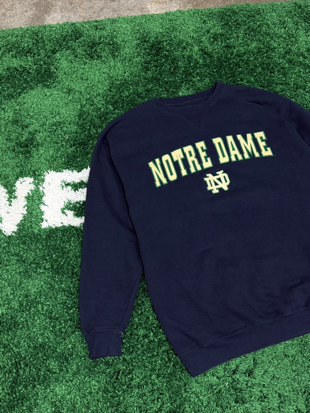 Vintage Vintage Notre Dame Champs Embroidery Logo Sweatshirt Large Size US L / EU 52-54 / 3 - 2 Thumbnail