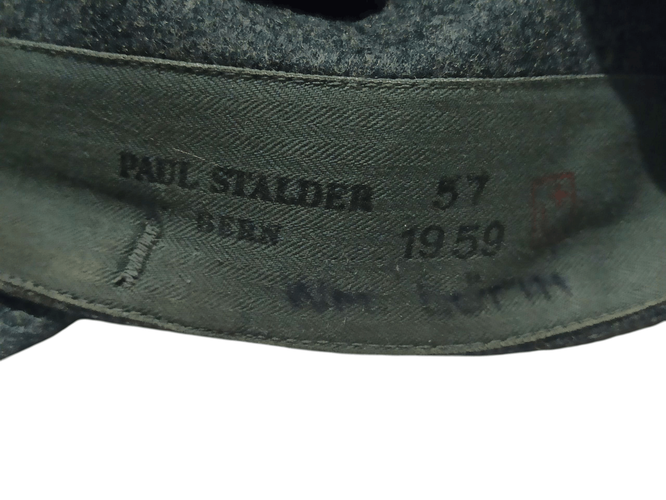 Other Paul Stalder Bern 1959 Swiss Army Cap Wool Size 57 Size ONE SIZE - 3 Thumbnail