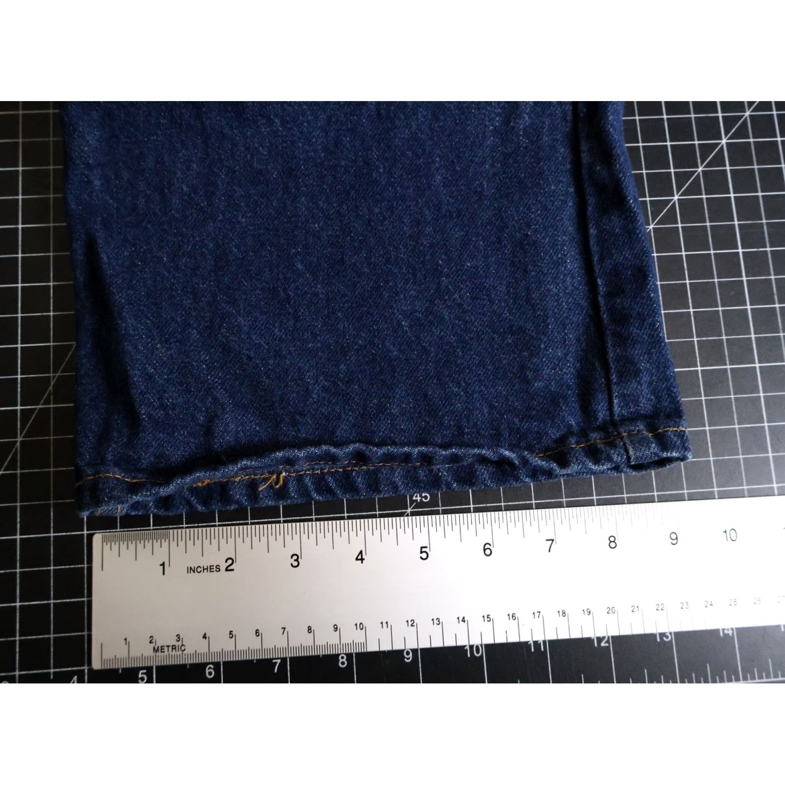 Levi's VINTAGE Levi's 517 Jeans Men's 34 x 30 Blue Denim Orange Tab 1996 VTG Slim Bootcut Regular 5-Pocket Mens Size US 34 / EU 50 - 7 Thumbnail