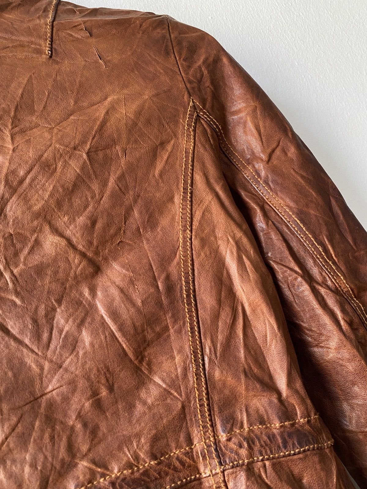 If Six Was Nine Japanese Brand GOA Multipocket Zipper Hoodie Leather Jacket Size US S / EU 44-46 / 1 - 13 Thumbnail