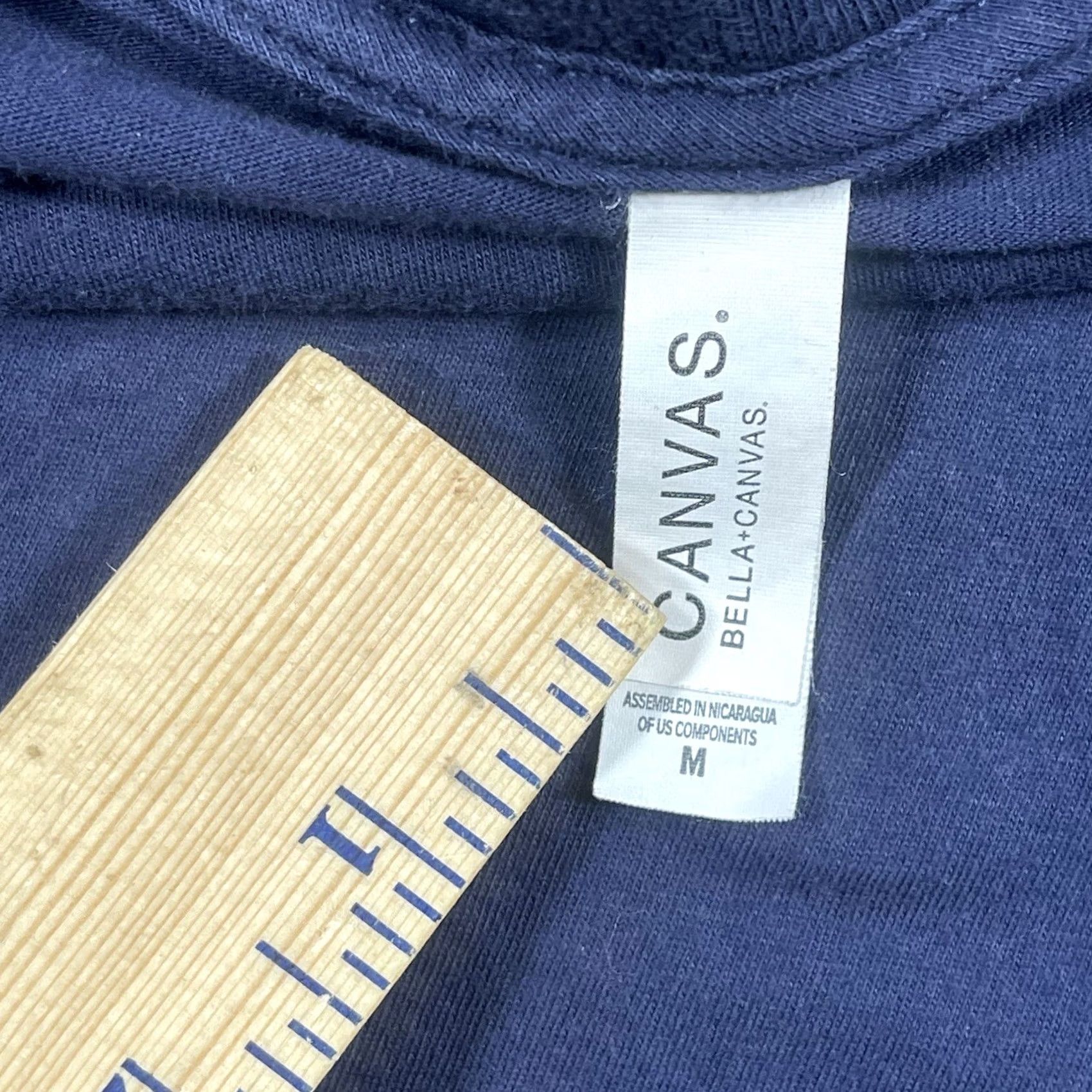 Vintage Canvas Printed Shirt Mens Medium Blue CrewNeck Short Sleeve Barstool Cotton | Vintage Size US M / EU 48-50 / 2 - 7 Thumbnail