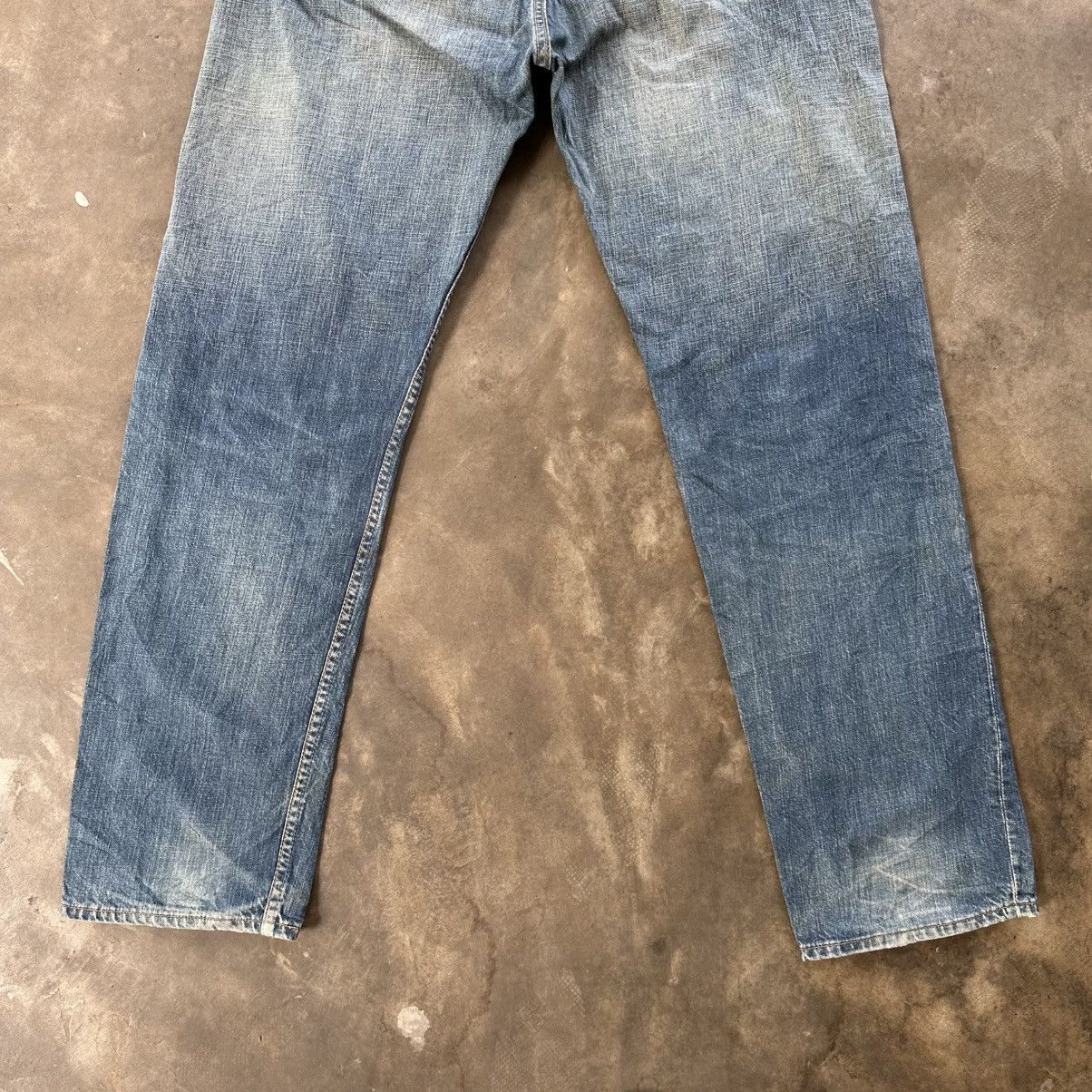 Japanese Brand Vintage Levi’s Faded Distressed Denim Jean Pant W36 Size US 36 / EU 52 - 9 Thumbnail