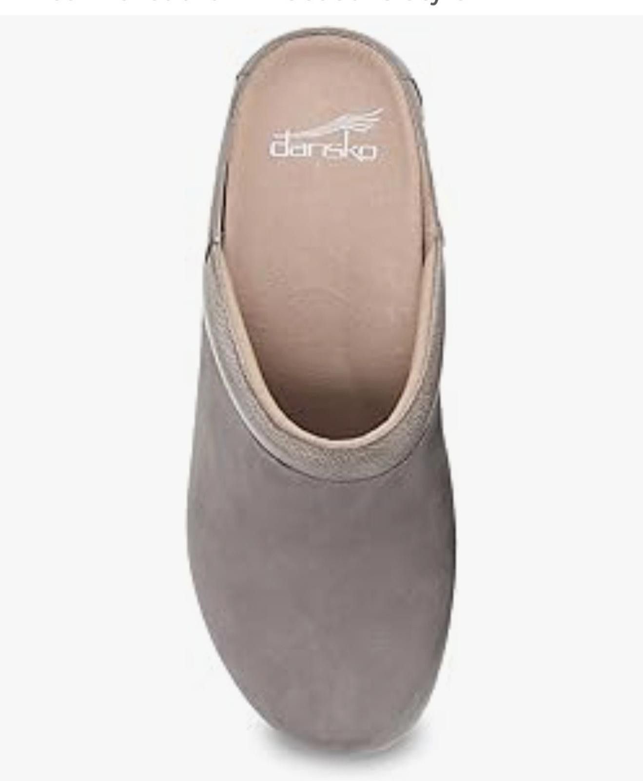 Dansko Dansko Sammy Mule Clogs Block Heel Light Wt 6.5-7 Taupe Size US 6.5 / IT 36.5 - 8 Thumbnail