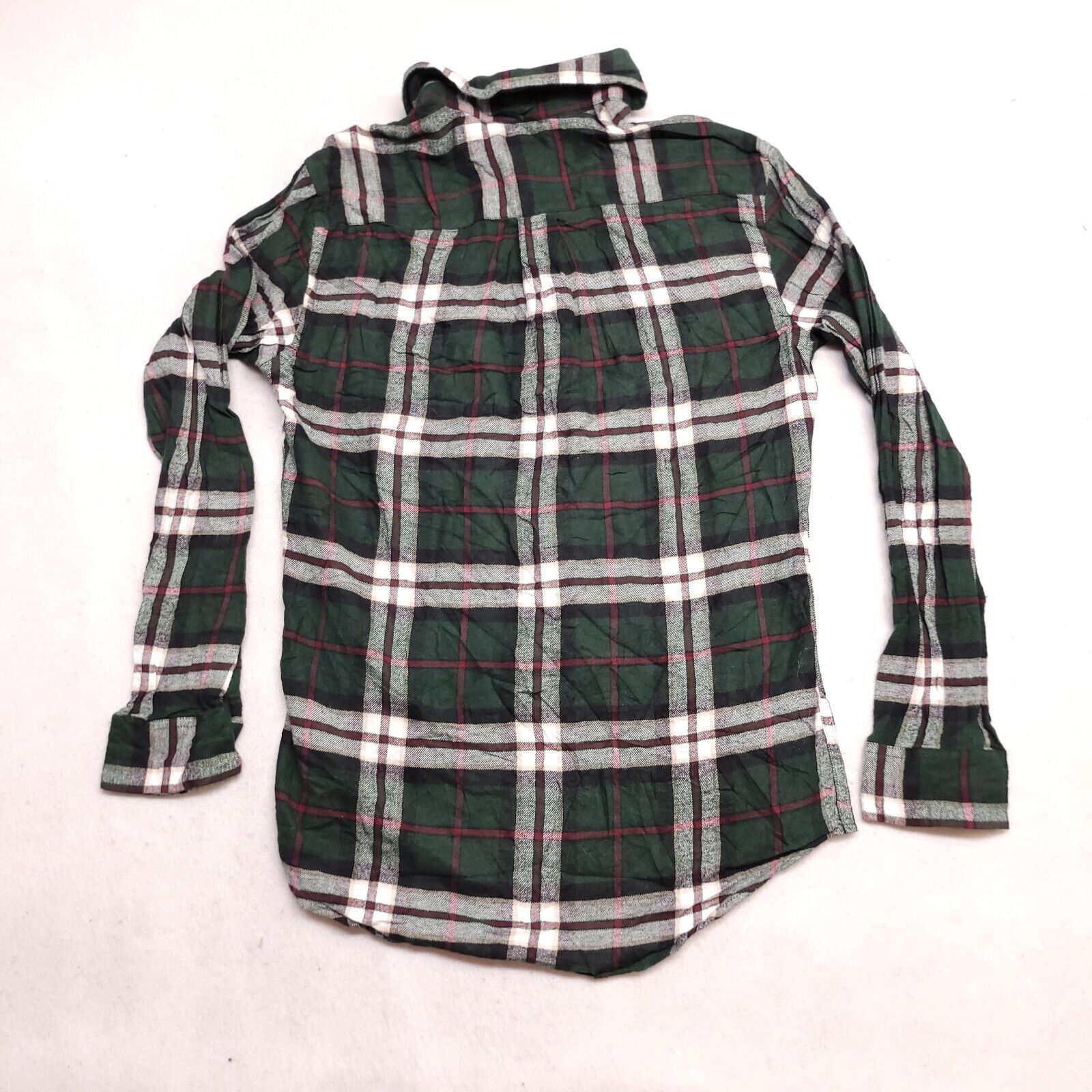 Croft & Barrow Croft & Barrow Tartan Flannel Shirt Mens Size Large L Green Size US L / EU 52-54 / 3 - 10 Thumbnail