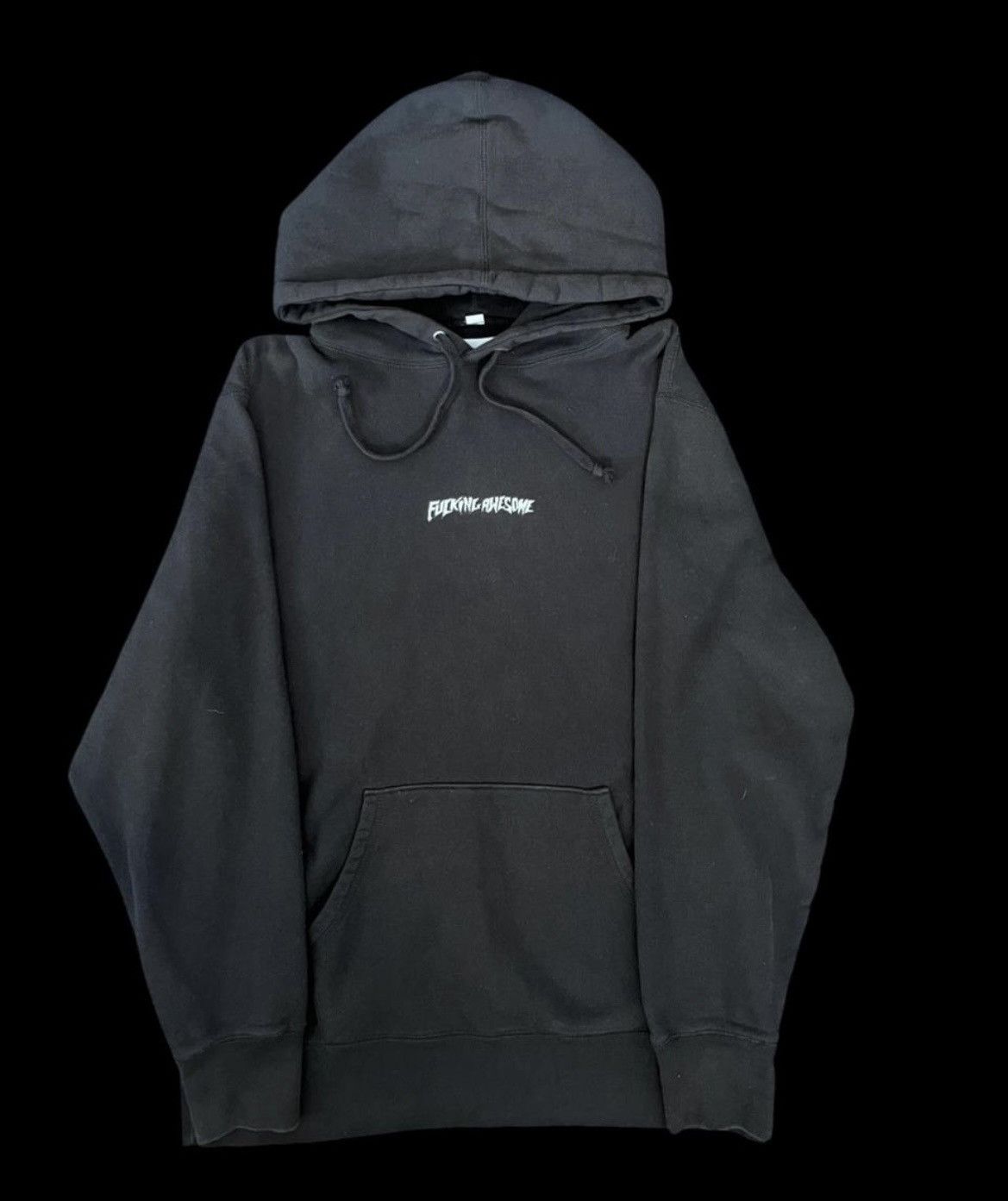 Fucking Awesome FA Mini Logo Hoodie Black Size US L / EU 52-54 / 3 - 1 Thumbnail