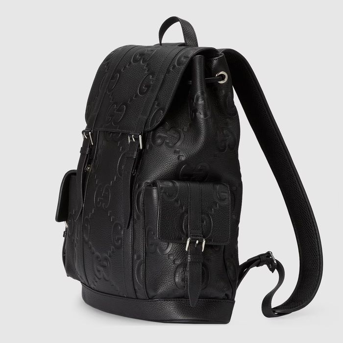 Gucci GUCCI BACKPACK LEATHER SUPREME MONOGRAM ‎625770 AABZF 1000 | Grailed