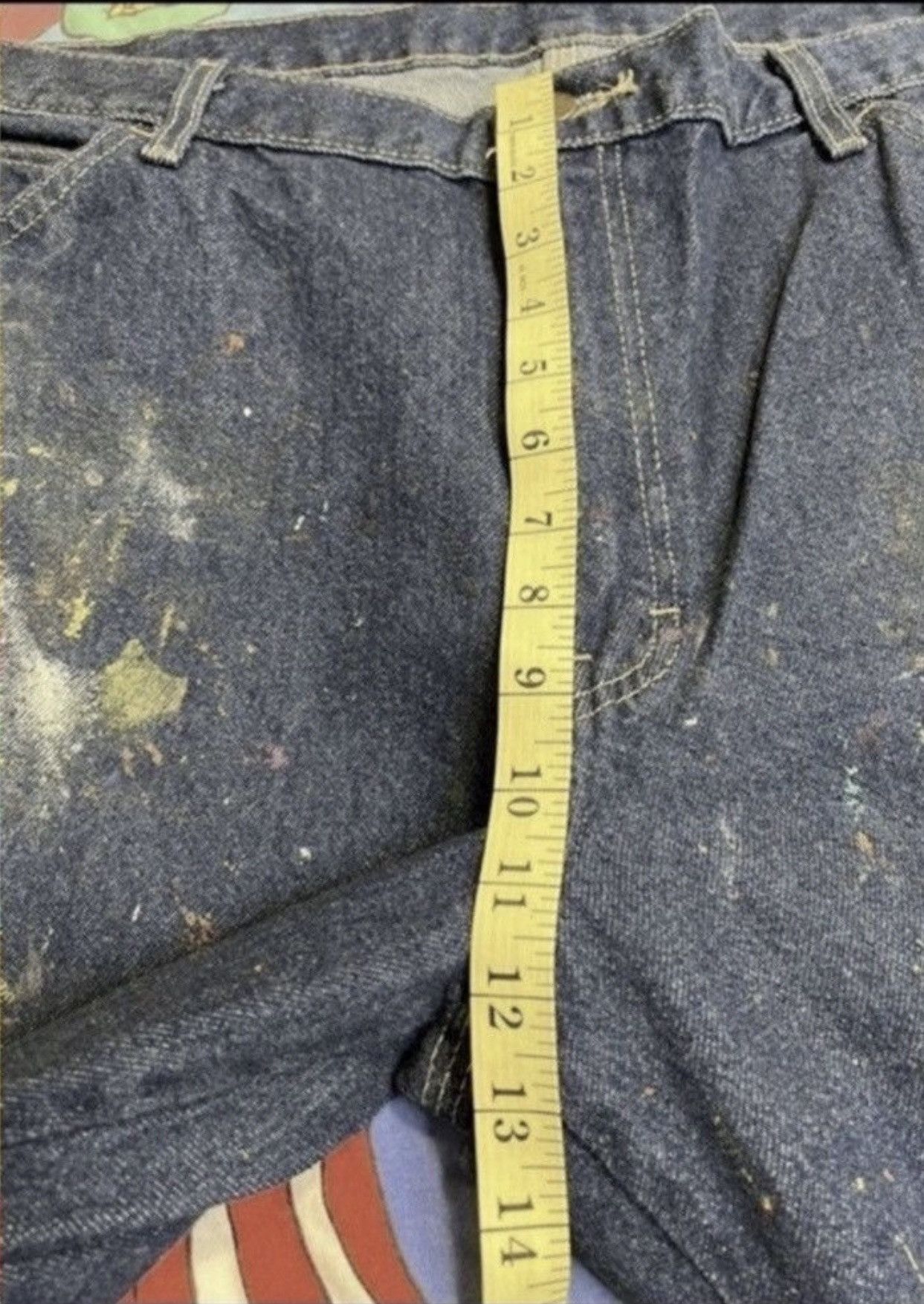 Dickies ***FINAL DROP***RARE DICKIES PAINT SPLATTER WIDE DENIM 38 Size US 38 / EU 54 - 8 Thumbnail