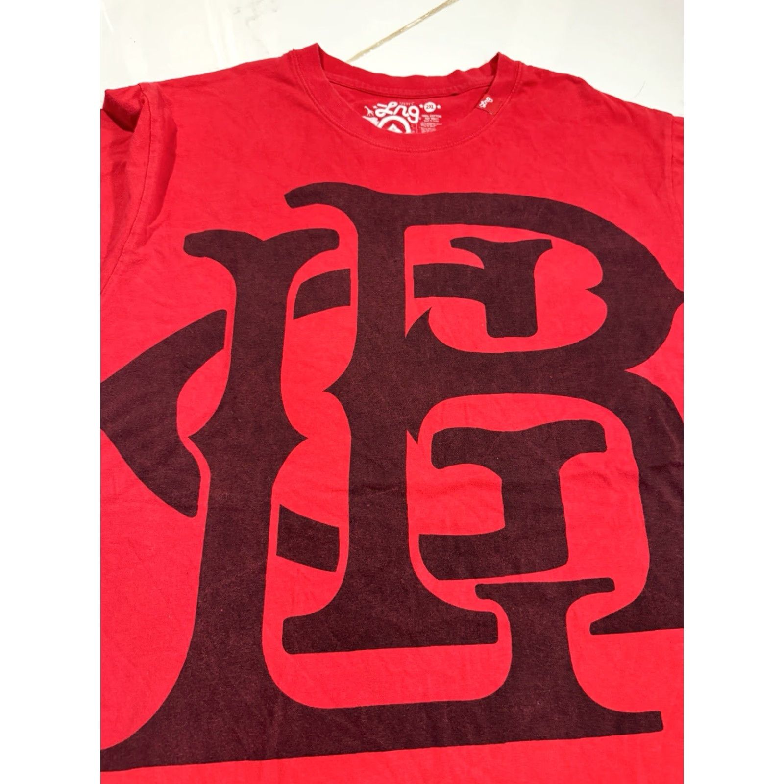 Logo 7 VINTAGE LRG T-Shirt Red 2XL Men Logo 2XL Y2K Cyber Skater Big Logo Size US XXL / EU 58 / 5 - 5 Thumbnail