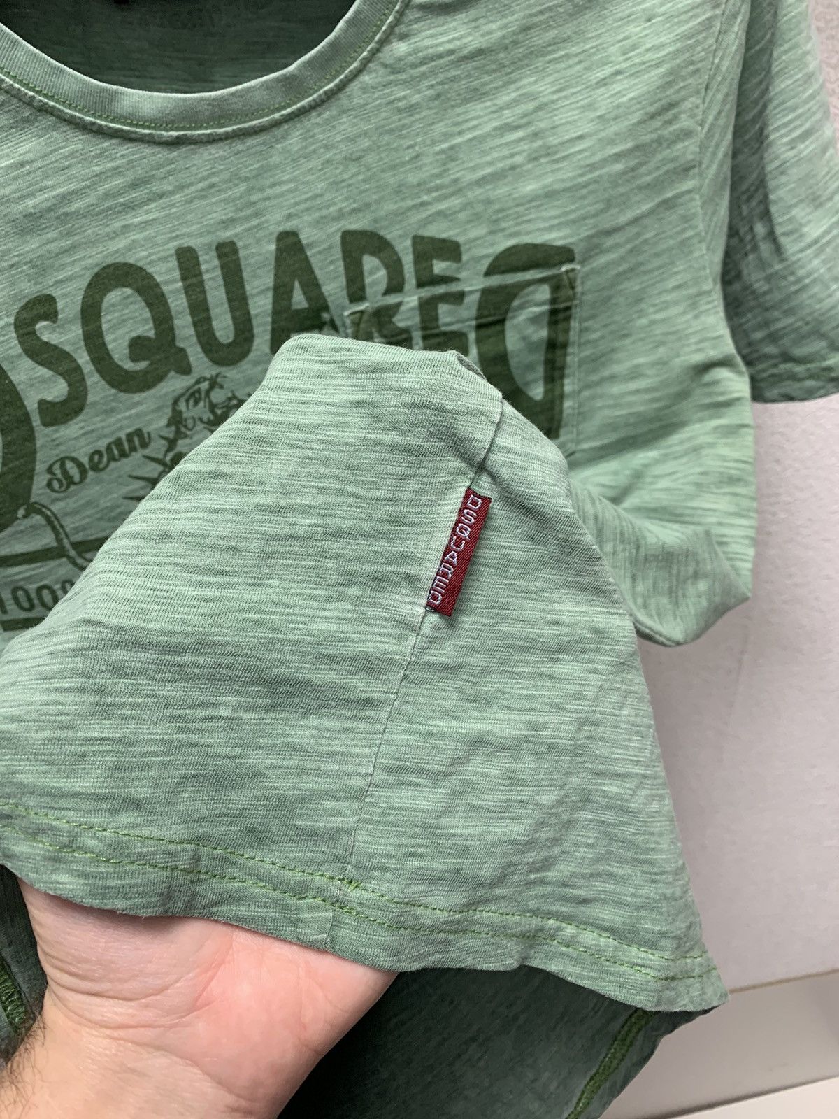 Dsquared2 Dsquared green big logo t-shirt Xl sz dsquared2 Size US XL / EU 56 / 4 - 3 Thumbnail