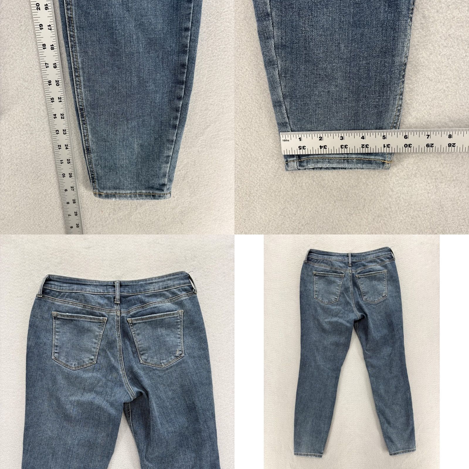 Silver Jeans Co. Silver Jeans Co. Suki Skinny Jeans 29x29 Blue Mid Rise Stretch Denim Womens Pants Size 29" - 8 Thumbnail