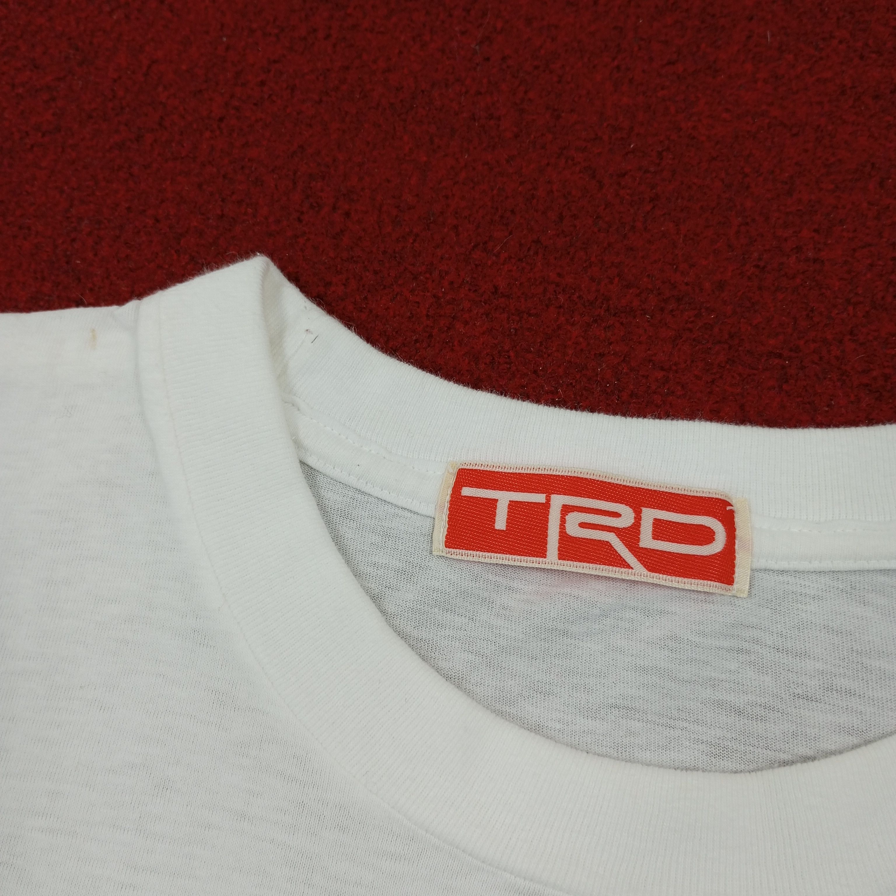 Japanese Brand × Vintage TRD Racing Development Toyota Motor Sports Tshirt Size US L / EU 52-54 / 3 - 6 Thumbnail
