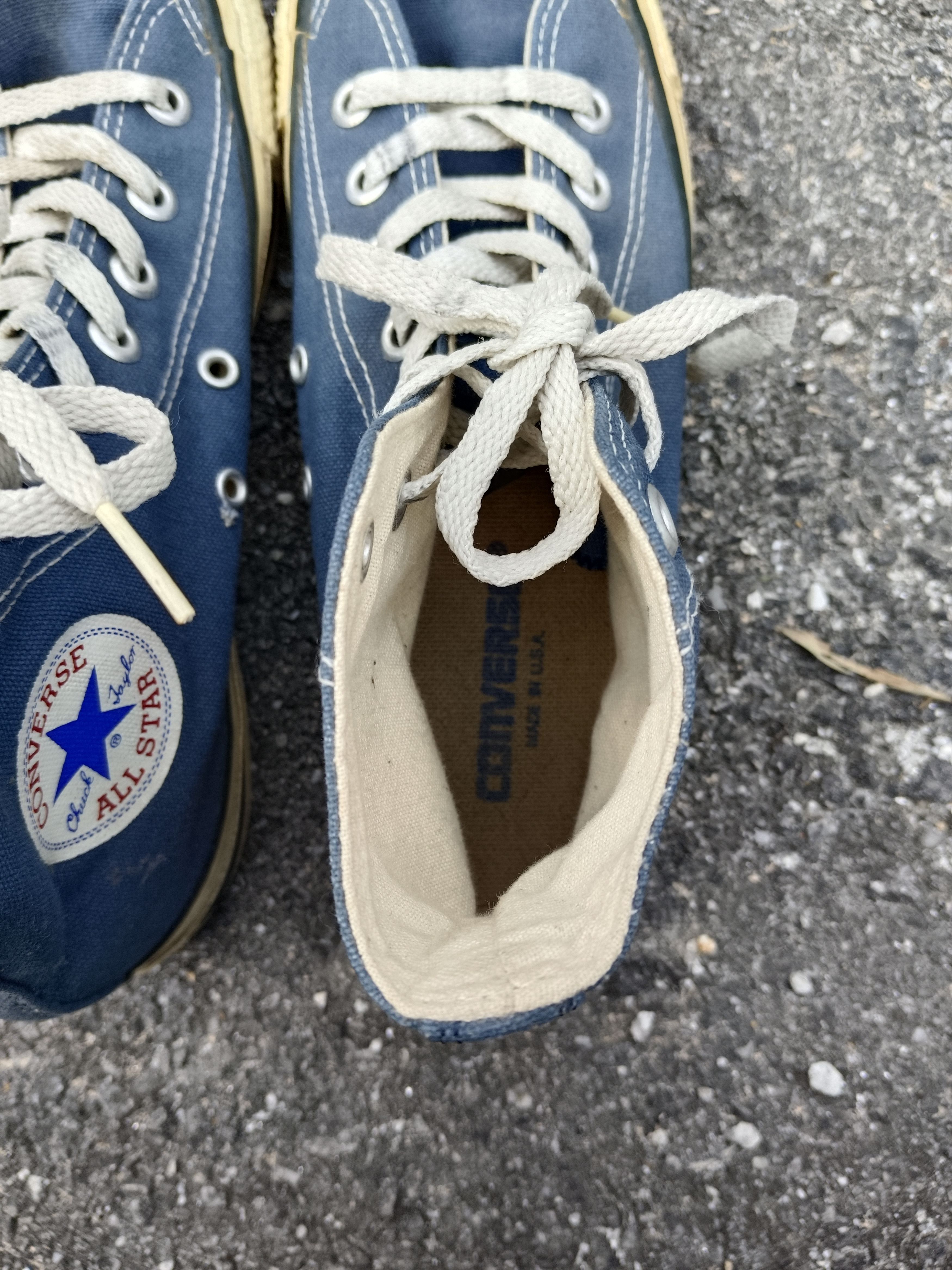Converse × Vintage SICK🔥VINTAGE 90s CONVERSE CHUCK TAILOR Size US 7.5 / EU 40-41 - 10 Thumbnail
