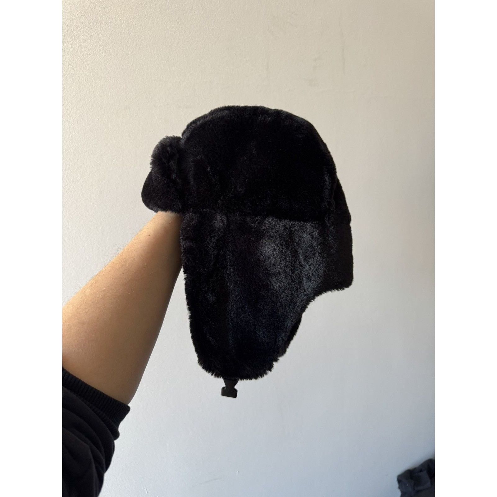 Japanese Brand × Vintage Y2K Faux Fur Ushanka Vintage Fuzzy Warm Trapper Hat+ Size ONE SIZE - 1 Thumbnail