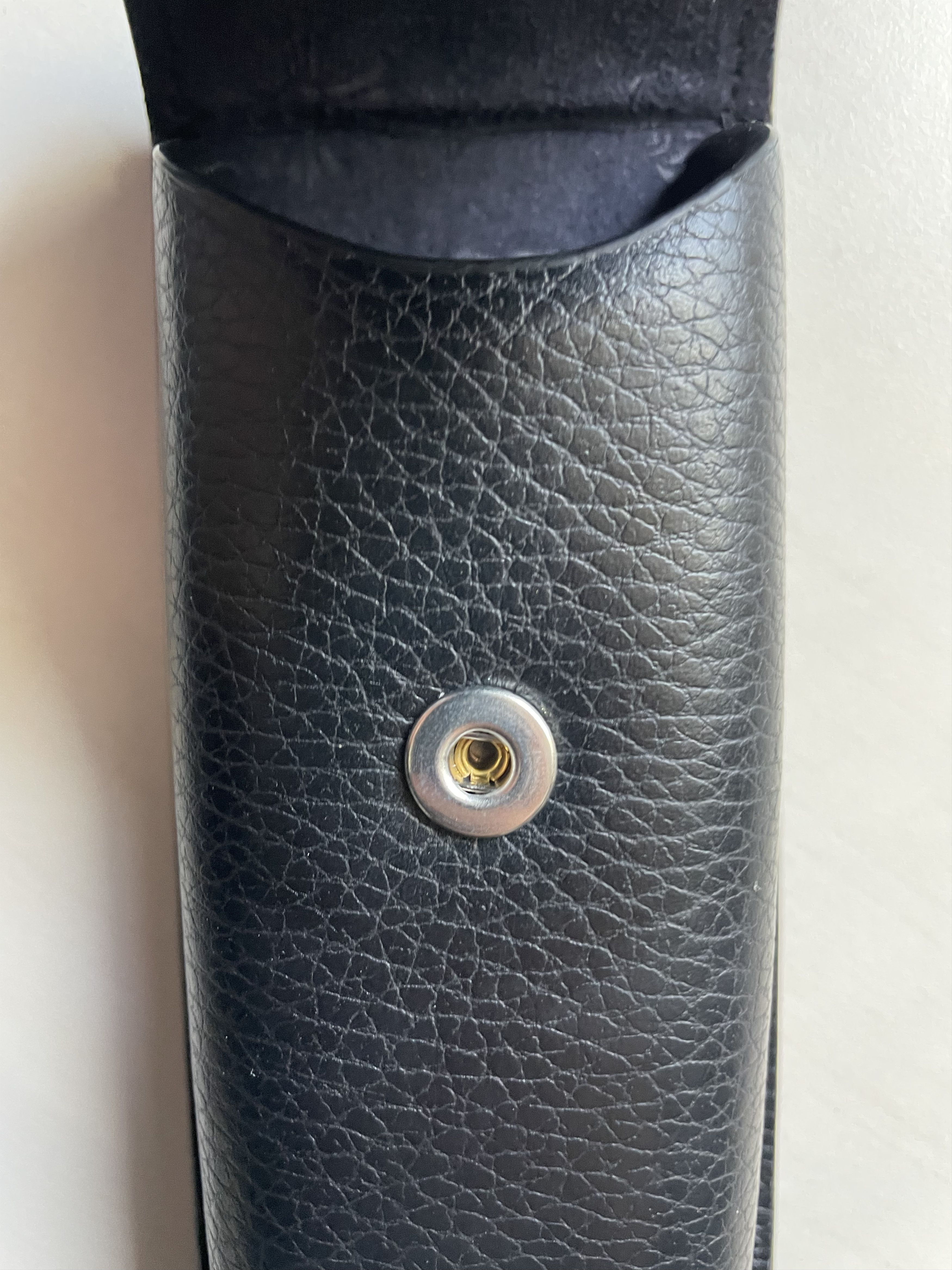 Chrome Hearts Chrome Hearts Black Leather Glasses Case Cigar Holder Size ONE SIZE - 6 Thumbnail