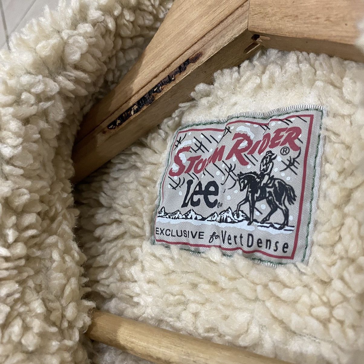 Lee × Vintage 🔥VINTAGE LEE STORM RIDER SHEARLING TRUCKER JACKET Size US S / EU 44-46 / 1 - 12 Thumbnail
