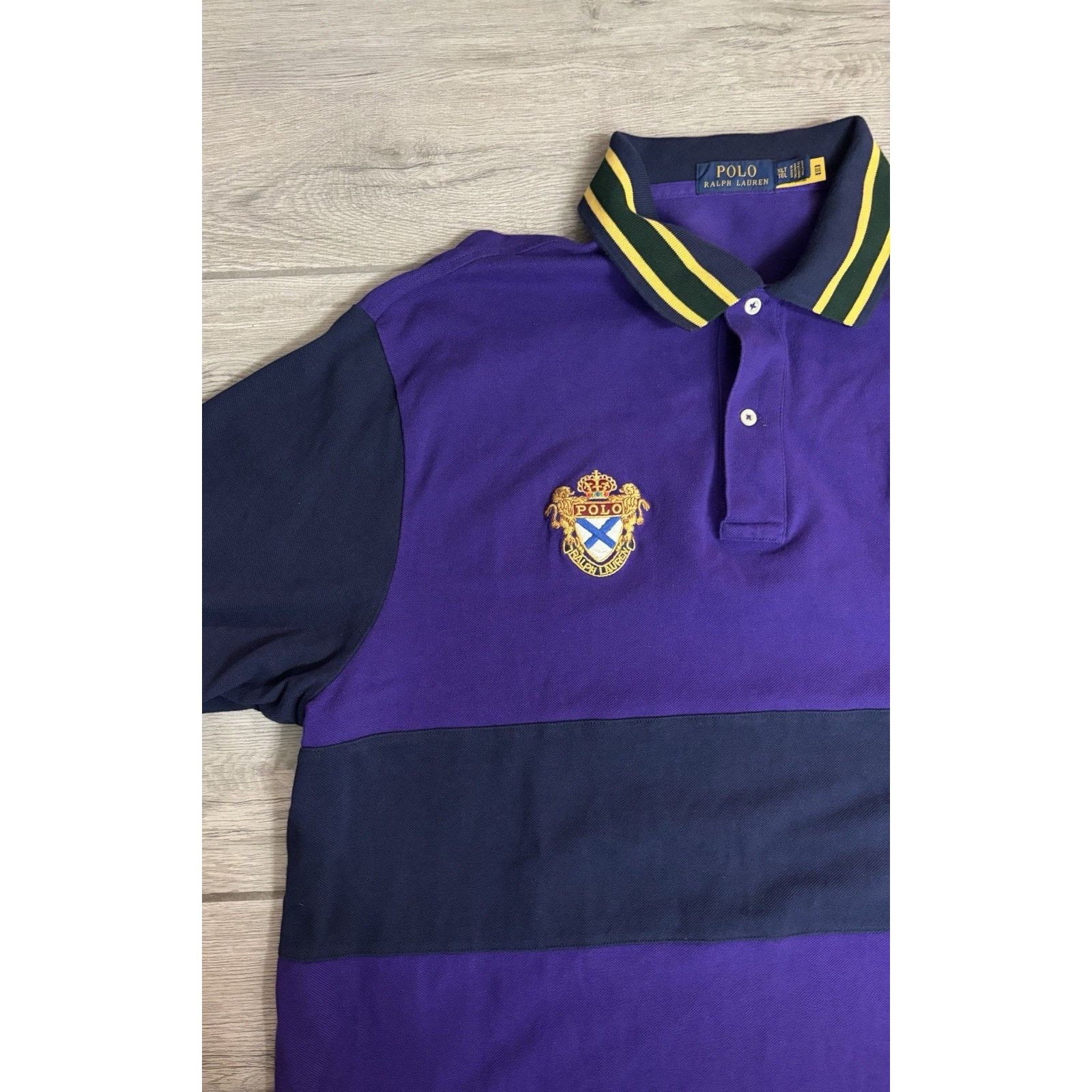 Ralph Lauren Polo Ralph Lauren Crest Big Pony Polo XLT Rugby Chief Keef Size US XL / EU 56 / 4 - 2 Thumbnail
